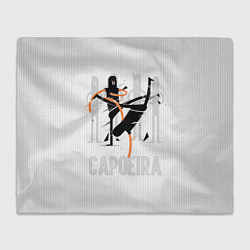 Плед флисовый Capoeira duel, цвет: 3D-велсофт