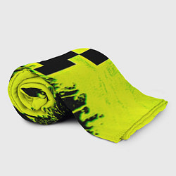 Плед флисовый Creeper neon, цвет: 3D-велсофт — фото 2