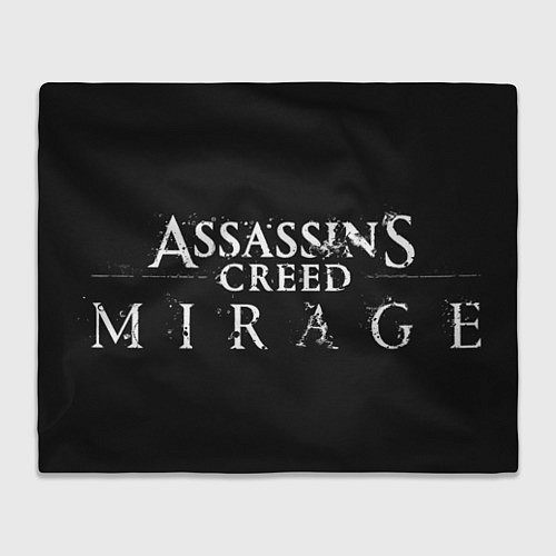 Плед Assasins creed Mirage logo / 3D-Велсофт – фото 1