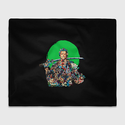 Плед Ророноа Зоро - Ван пис / 3D-Велсофт – фото 1