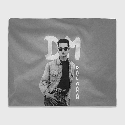 Плед Dave Gahan - Depeche Mode / 3D-Велсофт – фото 1