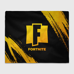 Плед Fortnite - gold gradient