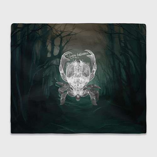 Плед Happy Halloween - Crab / 3D-Велсофт – фото 1