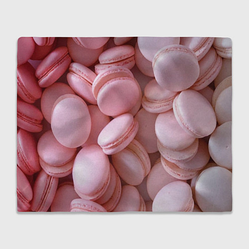 Плед Красные и розовые кексы / 3D-Велсофт – фото 1