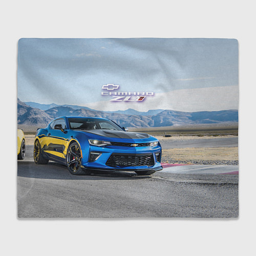 Плед Chevrolet Camaro ZL 1 - Motorsport / 3D-Велсофт – фото 1