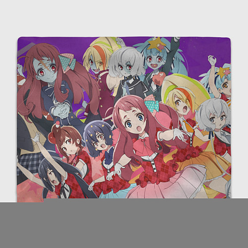 Плед All - Zombieland Saga Revenge / 3D-Велсофт – фото 1