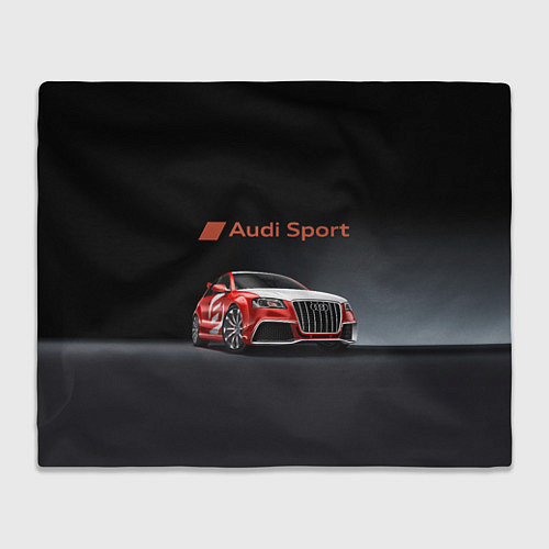 Плед Audi sport - racing team / 3D-Велсофт – фото 1