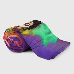 Плед флисовый Зомби с радугой, цвет: 3D-велсофт — фото 2