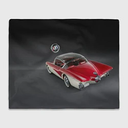 Плед флисовый Buick Centurion - USA - Retro, цвет: 3D-велсофт