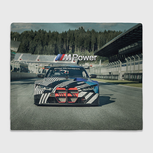 Плед BMW M Power - Motorsport - Racing team / 3D-Велсофт – фото 1