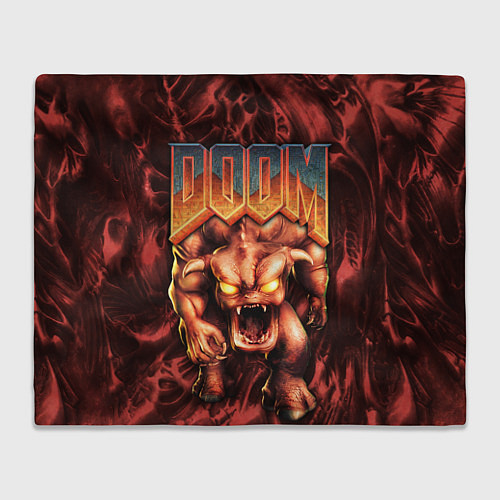 Плед DOS DOOM - Bull demon / 3D-Велсофт – фото 1