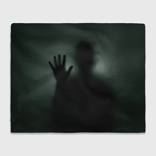 Плед Хэллоуин - тень призрака / 3D-Велсофт – фото 1