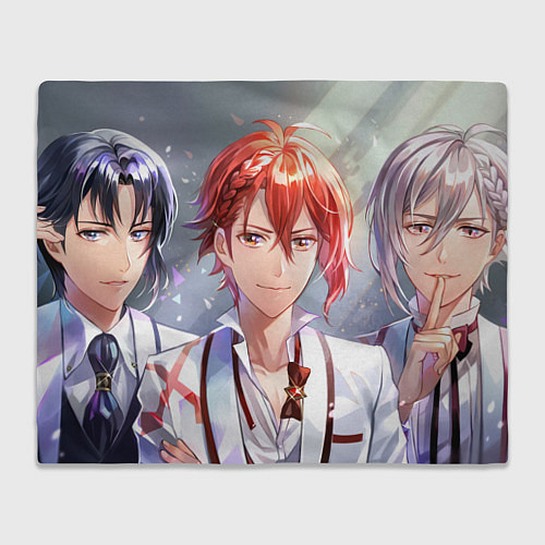 Плед IDOLiSH7 арт / 3D-Велсофт – фото 1