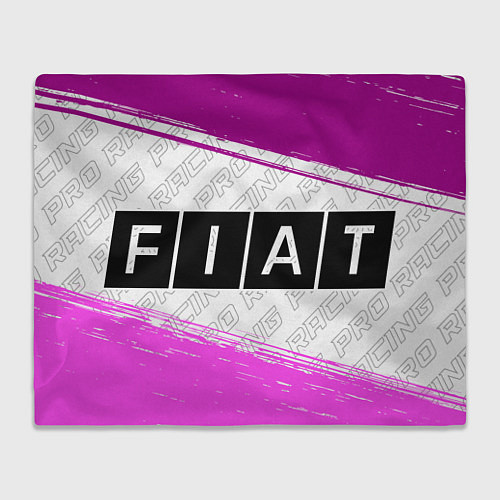 Плед Fiat pro racing: надпись и символ / 3D-Велсофт – фото 1
