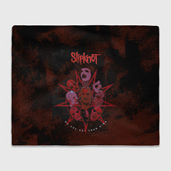 Плед Slipknot red satan