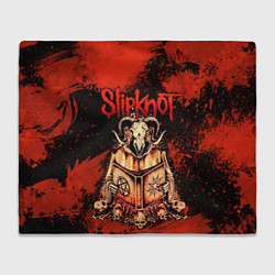 Плед флисовый Slipknot - баран, цвет: 3D-велсофт
