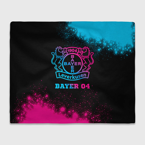 Плед Bayer 04 - neon gradient / 3D-Велсофт – фото 1