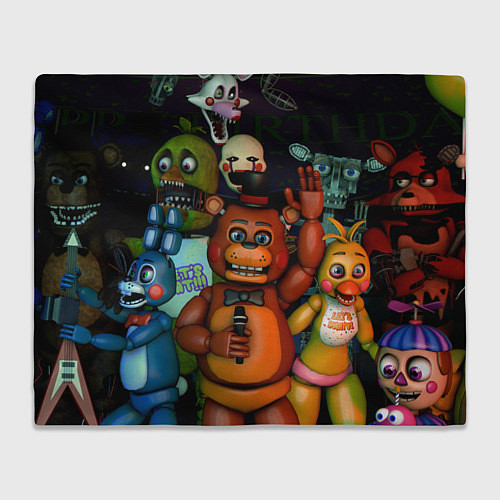 Плед Five Nights at Frеddys / 3D-Велсофт – фото 1