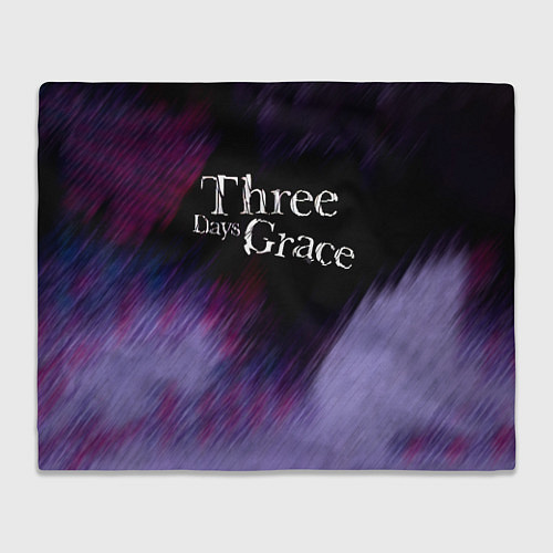 Плед Three Days Grace lilac / 3D-Велсофт – фото 1