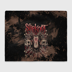 Плед Slipknot skull