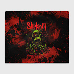 Плед Slipknot череп