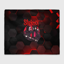 Плед Slipknot art black