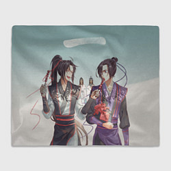 Плед флисовый Wangji and Wuxian - Mo Dao Zu Shi, цвет: 3D-велсофт