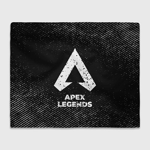 Плед Apex Legends с потертостями на темном фоне / 3D-Велсофт – фото 1