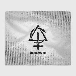 Плед Behemoth с потертостями на светлом фоне