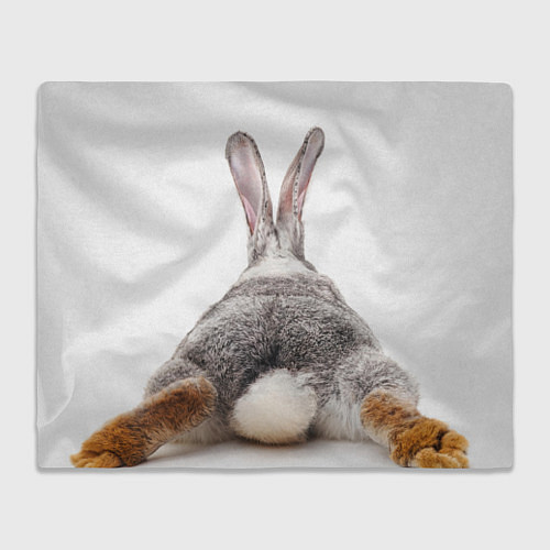 Плед Кролик - вид сзади / 3D-Велсофт – фото 1