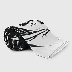 Плед флисовый Death Note - Рюк, цвет: 3D-велсофт — фото 2