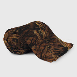 Плед флисовый Абстрактные лиственные краски, цвет: 3D-велсофт — фото 2