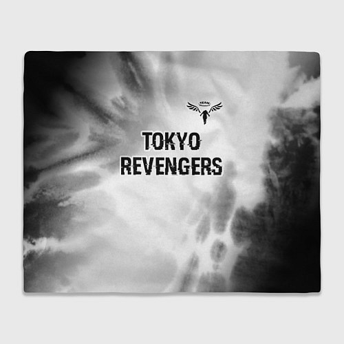 Плед Tokyo Revengers glitch на светлом фоне: символ све / 3D-Велсофт – фото 1