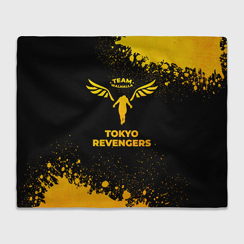 Плед Tokyo Revengers - gold gradient / 3D-Велсофт – фото 1