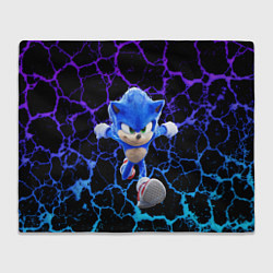 Плед Sonic неоновый мрамор
