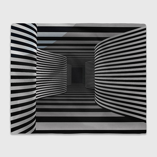 Плед Коридор - оптическая иллюзия / 3D-Велсофт – фото 1