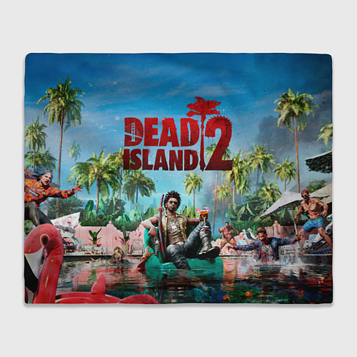 Плед Dead island two / 3D-Велсофт – фото 1