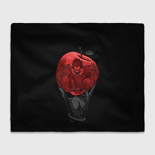 Плед Рюк и красное яблоко / 3D-Велсофт – фото 1