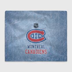 Плед флисовый Montreal Canadiens - NHL, цвет: 3D-велсофт