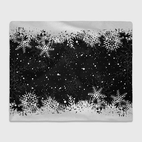 Плед Новогодний снегопад / 3D-Велсофт – фото 1