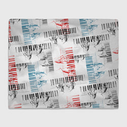 Плед флисовый Играем джаз, цвет: 3D-велсофт