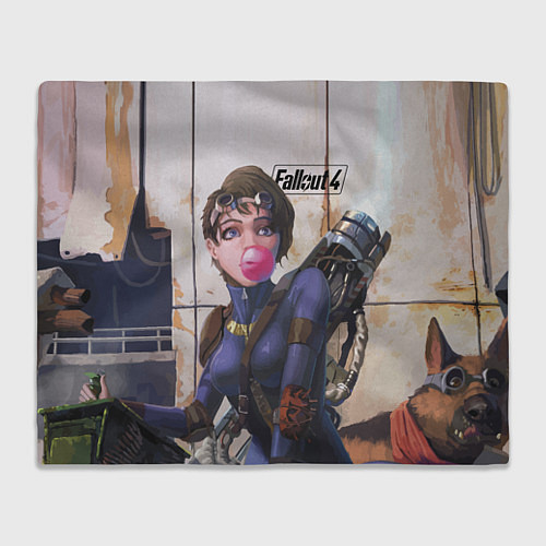 Плед Fallout 4 - character - computer game / 3D-Велсофт – фото 1