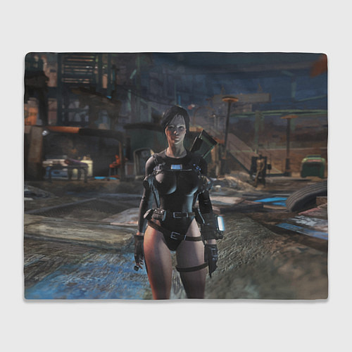 Плед Fallout 4 - бронированный купальник / 3D-Велсофт – фото 1