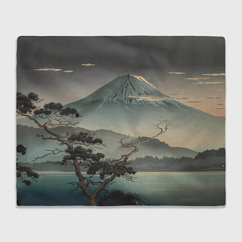 Плед Великий вулкан Фудзияма / 3D-Велсофт – фото 1