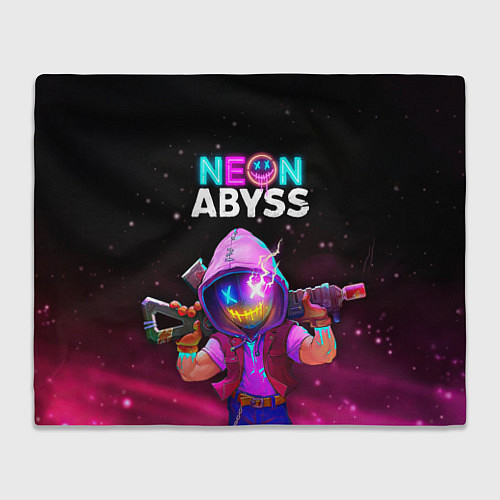 Плед Neon Abyss / 3D-Велсофт – фото 1