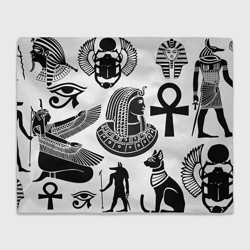 Плед Египетские знаки / 3D-Велсофт – фото 1