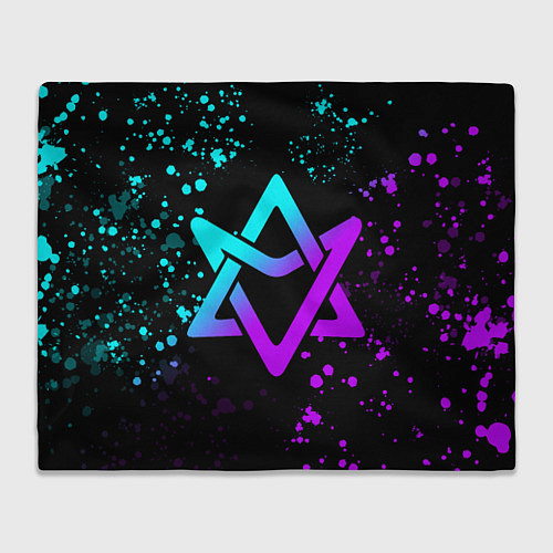 Плед Astro neon emblem / 3D-Велсофт – фото 1