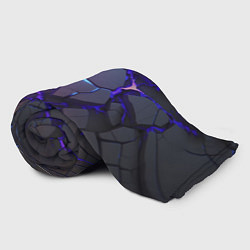 Плед флисовый Светящаяся неоновая лава, цвет: 3D-велсофт — фото 2