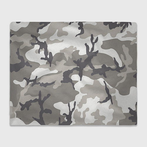 Плед Арктический камуфляж / 3D-Велсофт – фото 1