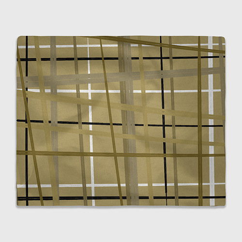 Плед Светлый квадрат / 3D-Велсофт – фото 1